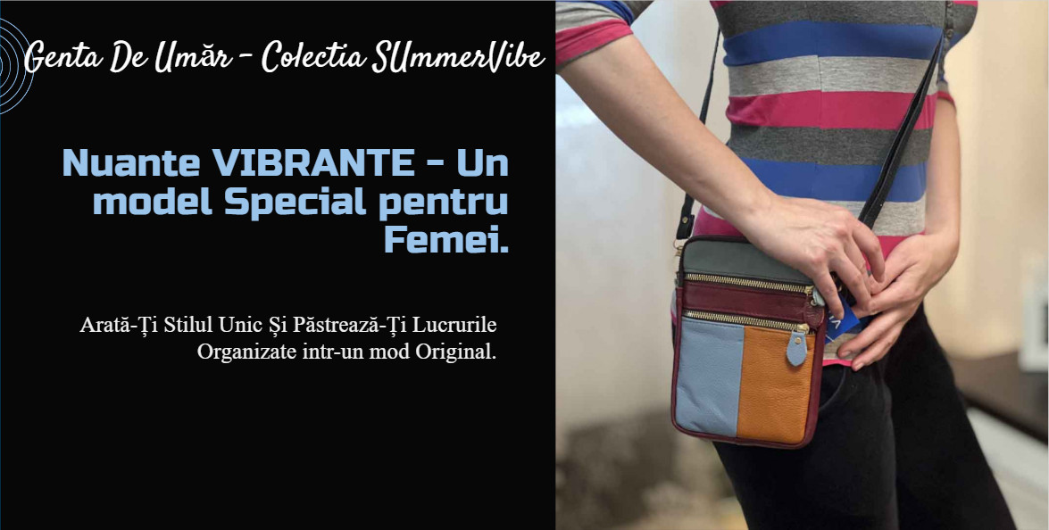 geanta de umar din piele naturala pentru dama